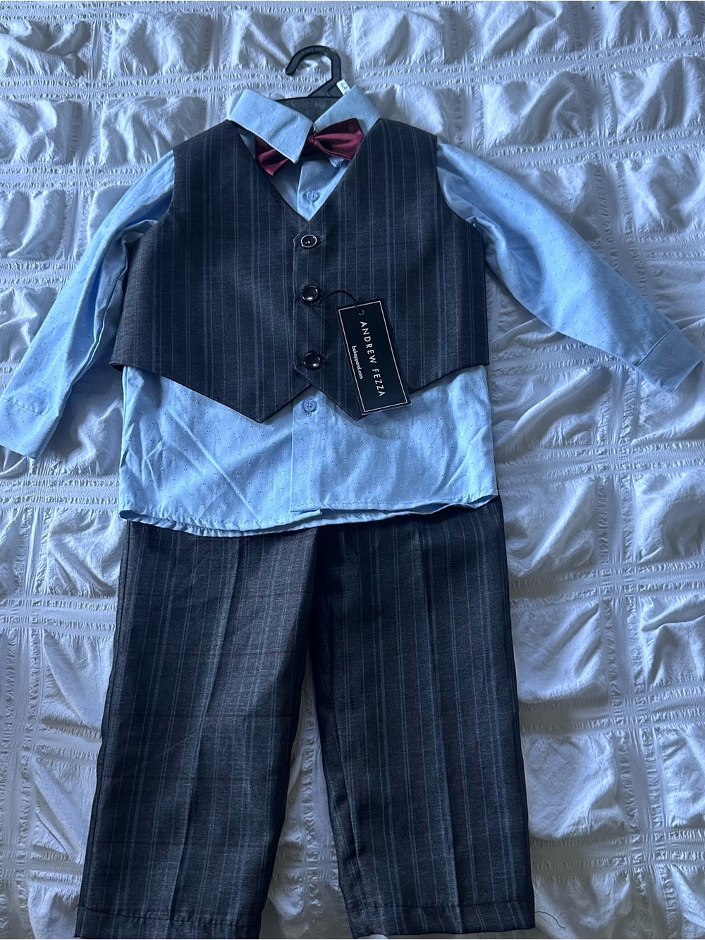 Andrew Fezza Outfit Suit Set Size 24 Months